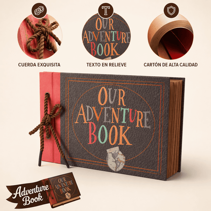 Adventure Book with 40 pages. Kraft Paper